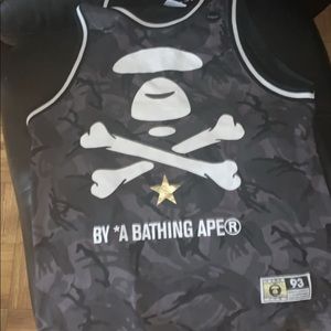 Aape by A bathing ape basketball jersey
